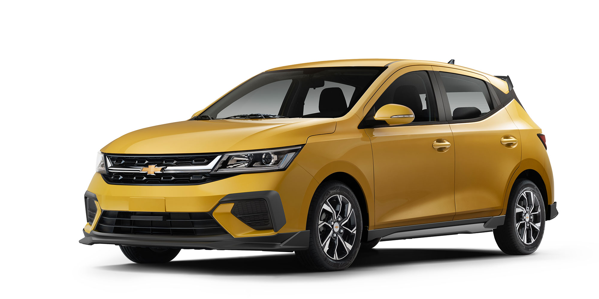 Destaca el exterior de tu Chevrolet Aveo HB 2025, con su colección de accesorios