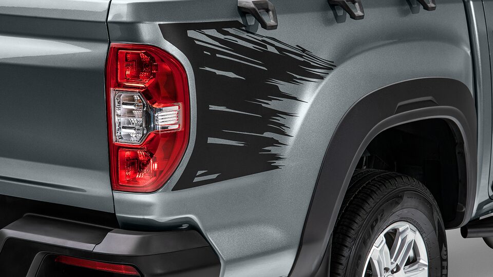 Calcomanía para caja, complemento exterior de Chevrolet S10 Max 2024, camioneta pickup